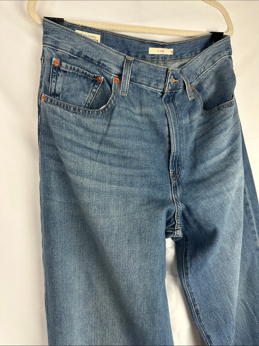 Levi's Premium Men's Blue Straight-Leg Jeans W31 L33
